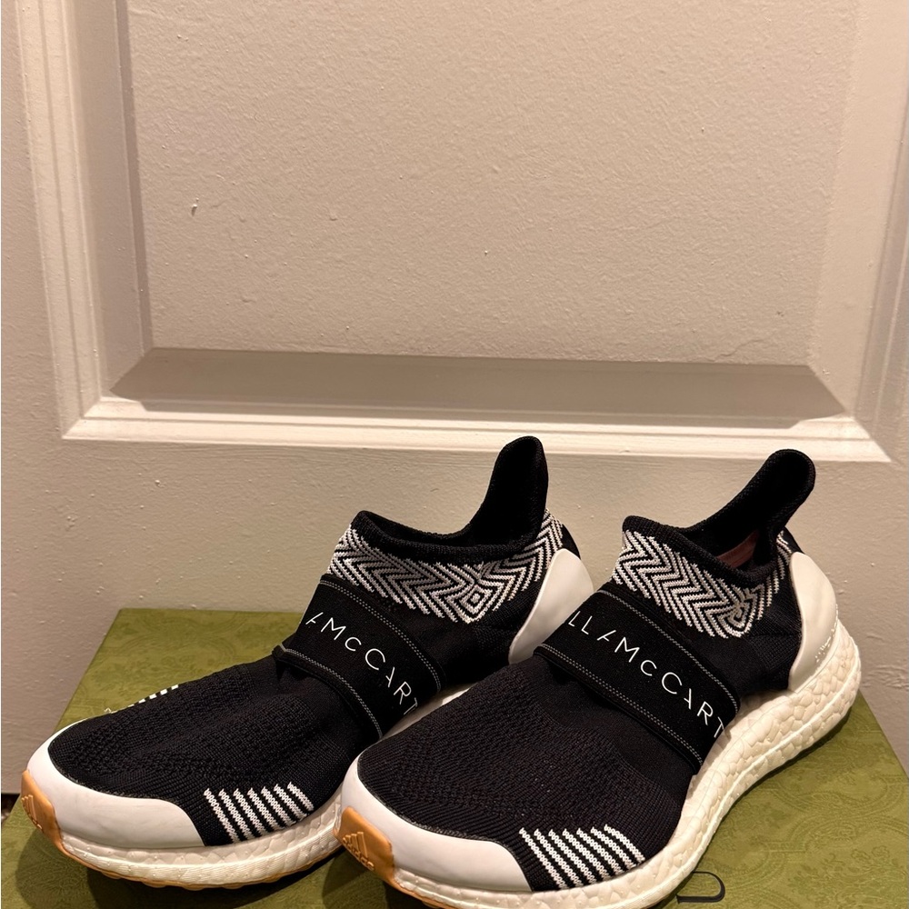 Adidas by Stella McCartney Black and White Sneakers